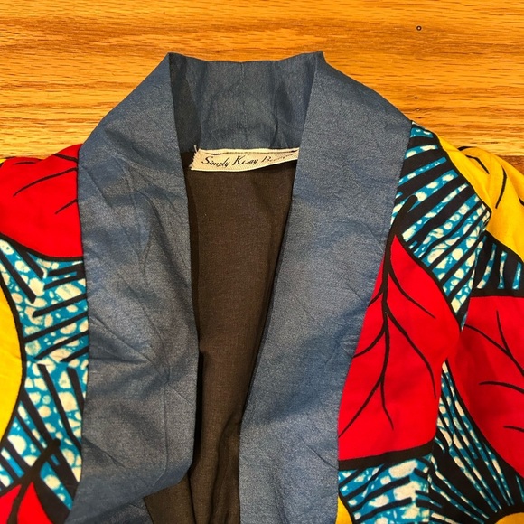 Handmade Tribal Print Robe - Picture 6 of 8